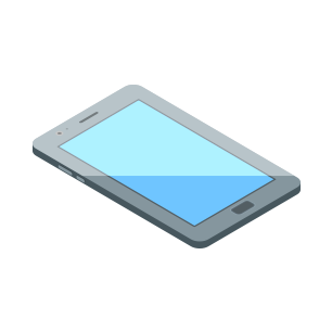 タブレットのイラスト